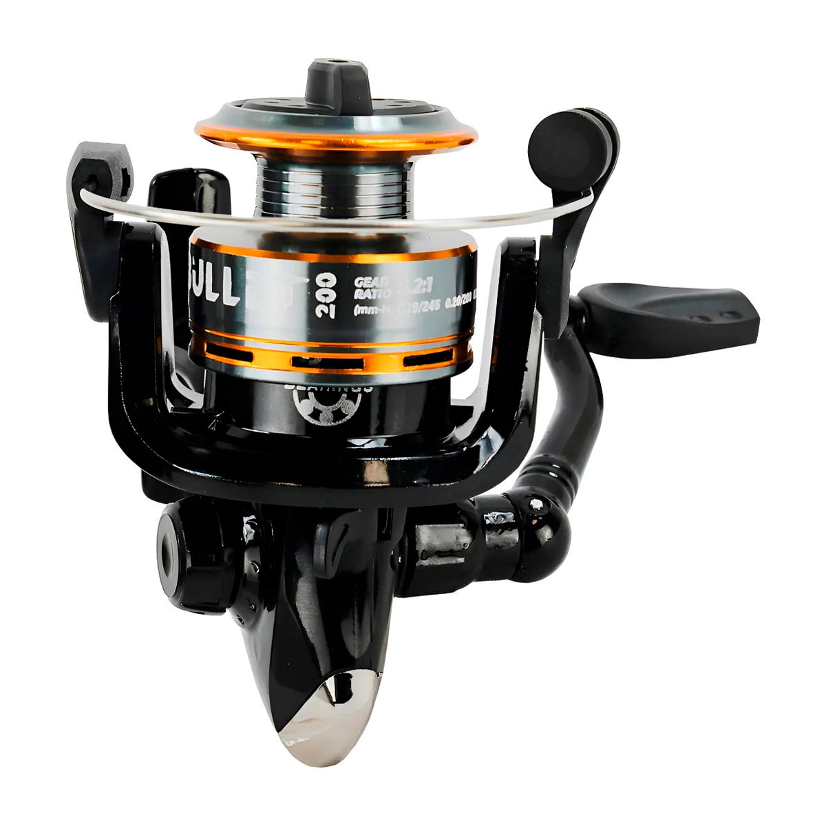 Molinete Ultra Light Deyu Bullet 200 3 Rolamentos Drag 3kg Pesca Leve