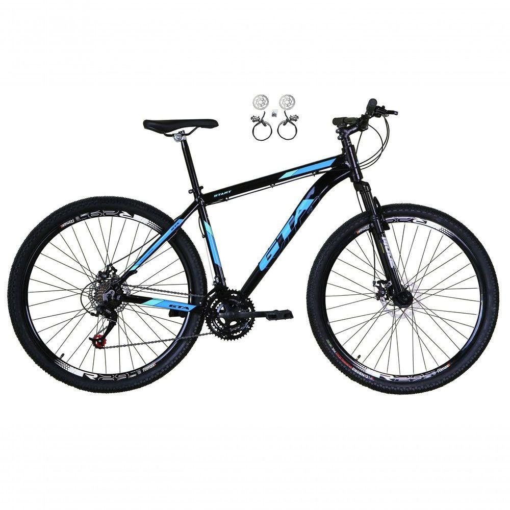 Bicicleta Aro 29 Gta Start 21v Freio A Disco Hidráulico Alumínio