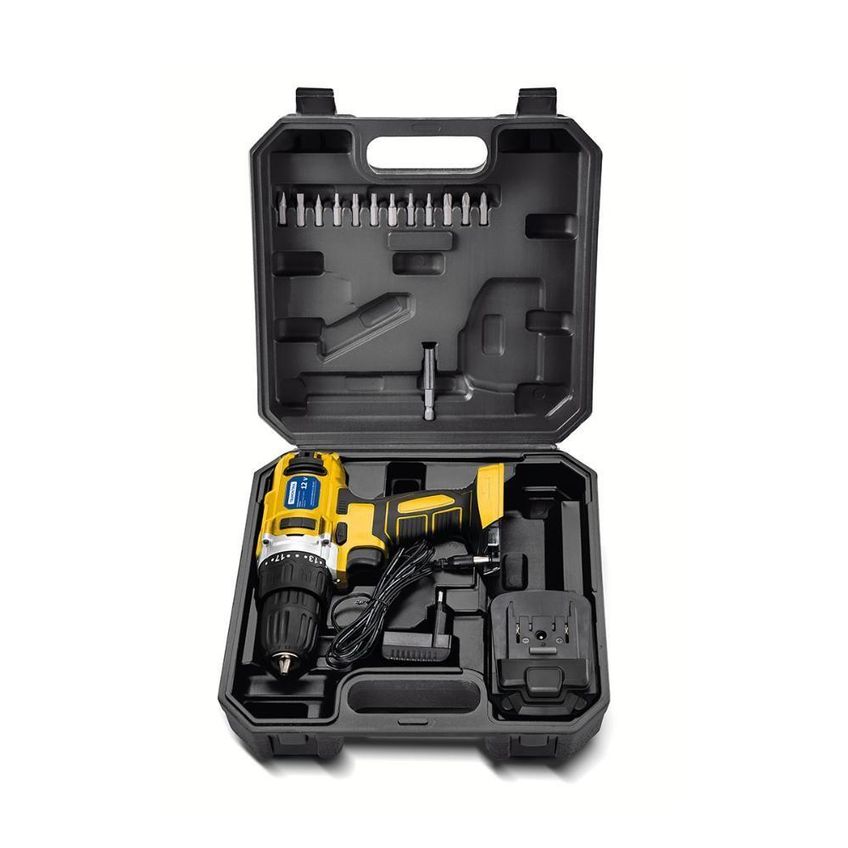 Parafusadeira Furadeira 12v À Bateria 16 Peças - Tramontina 42383216 - imagem 2