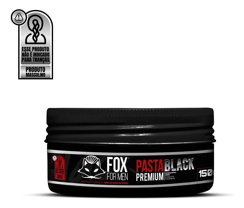 Fox For Men Pasta Modeladora Efeito Cabelo Black 150g - Carrefour