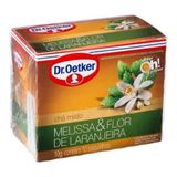 Chá Misto Melissa &amp; Flor De Laranjeira Dr. Oetker 10x10g