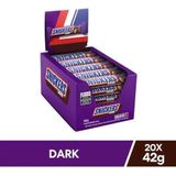 Display Chocolate Snickers Dark Com 20 Unidades De 42g