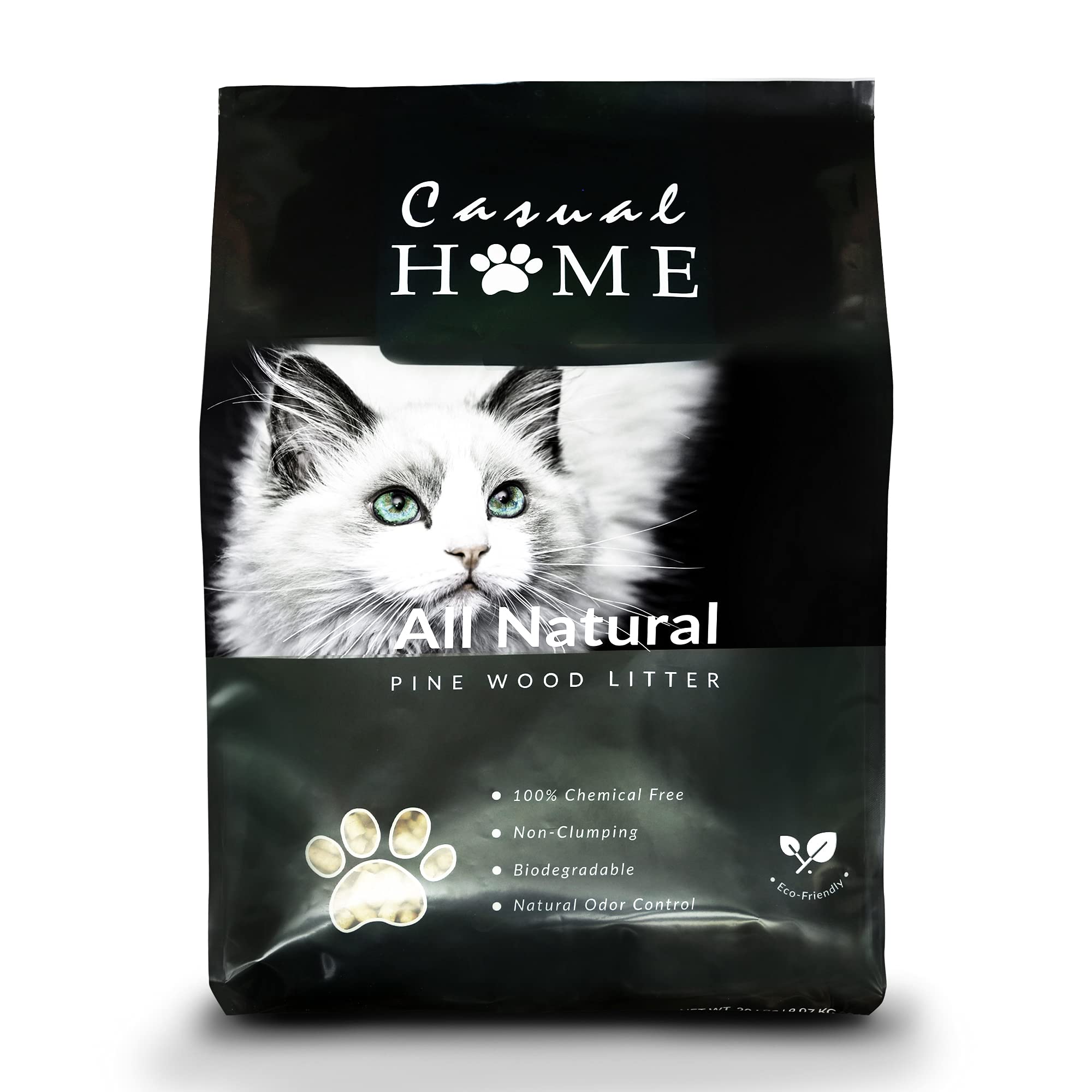 Pellets De Arena Para Gato De Madera De Pino No Aglomerante Casual Home