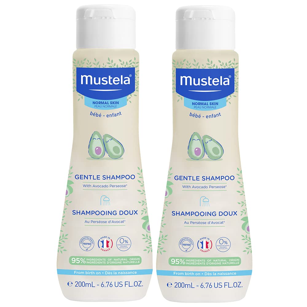 Shampoo Mustela Baby Gentle Com Abacate Natural 500ml