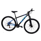 Bicicleta Gti Roma Aro 29 Quadro 17 Alumínio Preto/azul 24v.