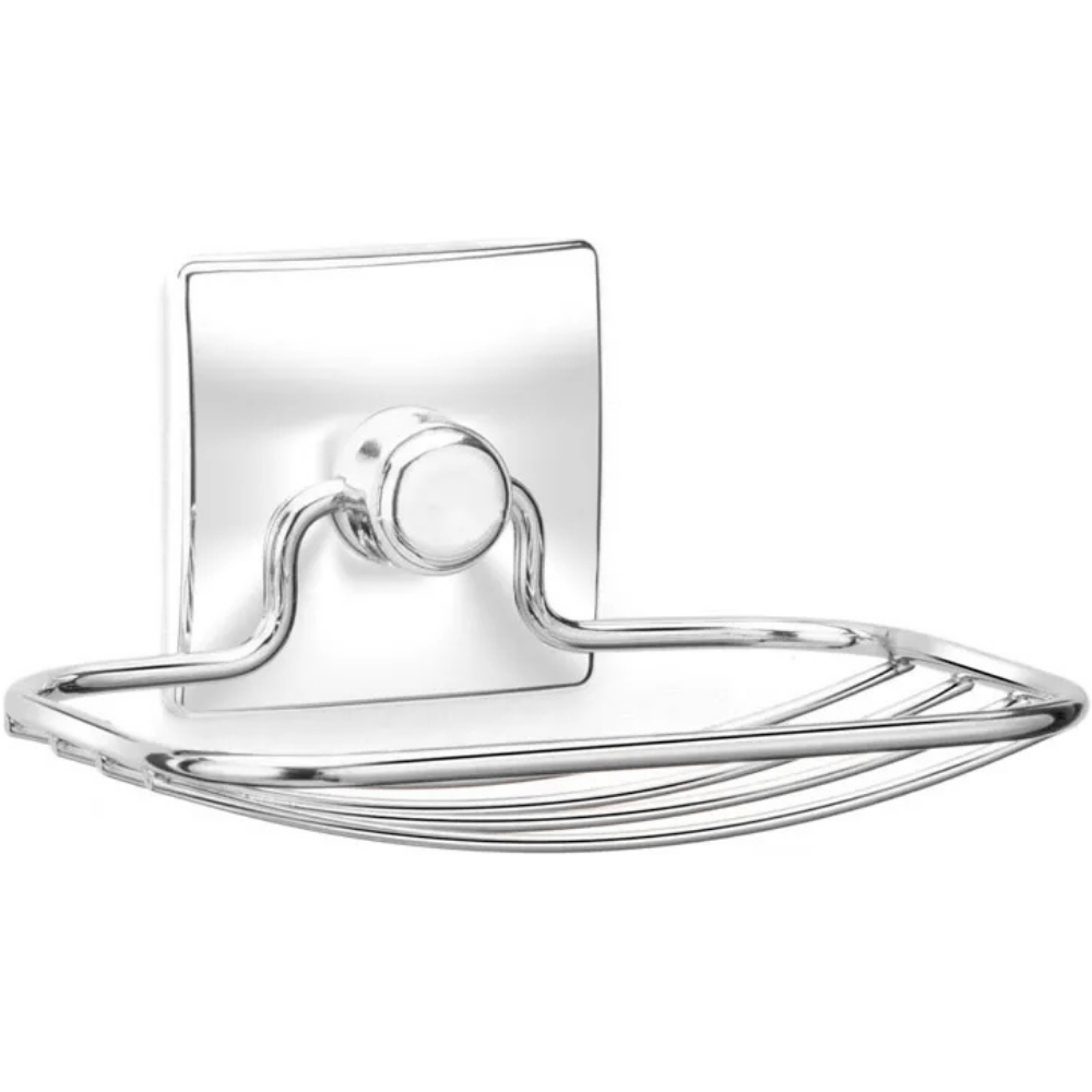 Saboneteira Cromada Com Adesivo - Arthi Arthi Inox