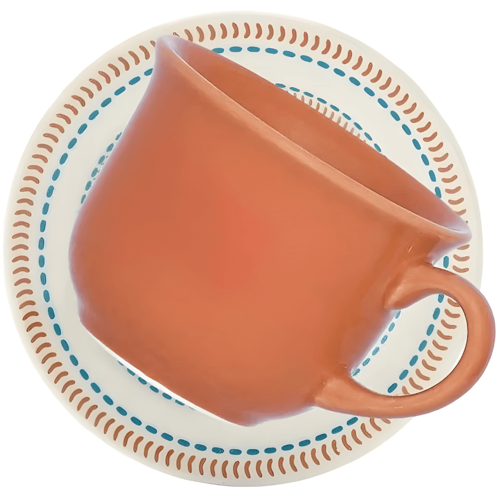 Xícara De Chá Com Pires 200ml - Caribe Biona