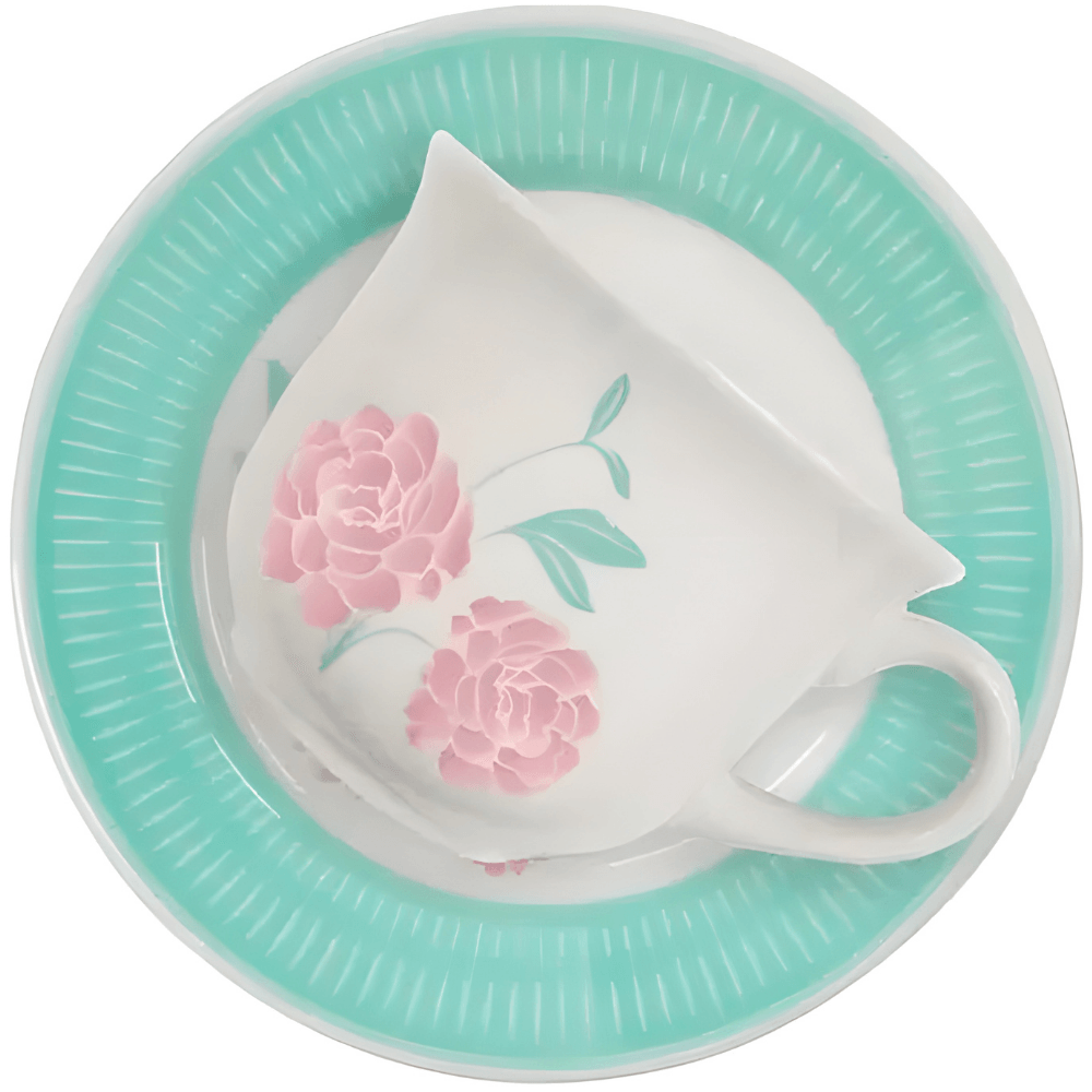 Xícara De Chá Com Pires 200ml - Bloom Biona