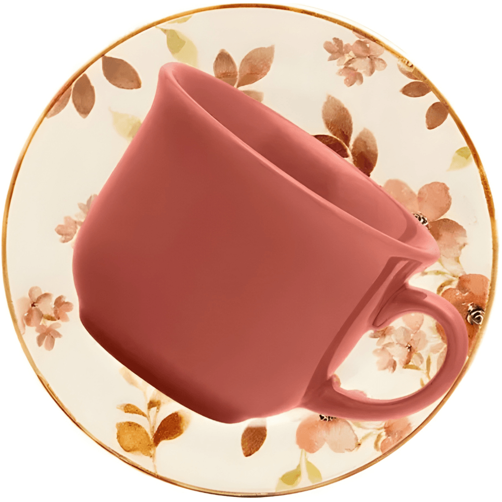 Xícara De Chá Com Pires 200ml - Chá Das 5 Biona