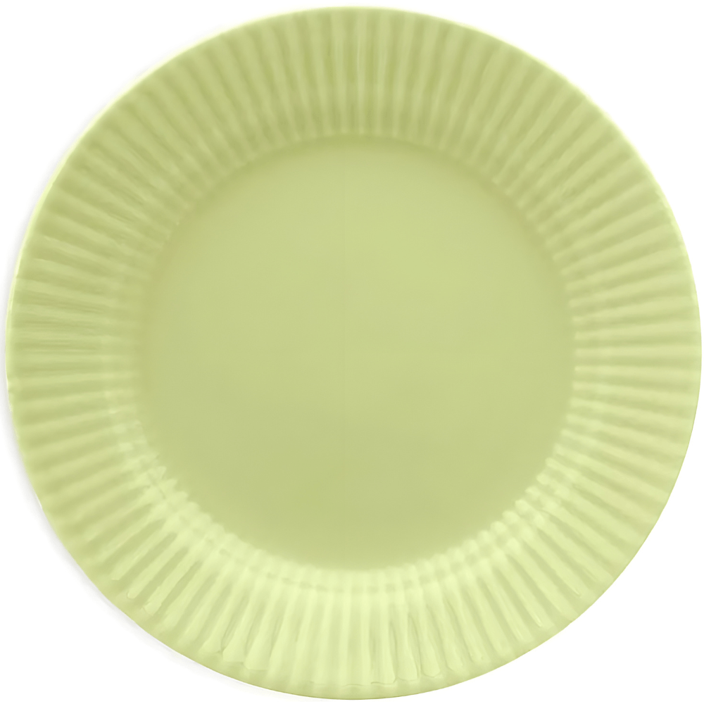 Prat Fundo Em Cerâmica 21,5cm - Verde Biona