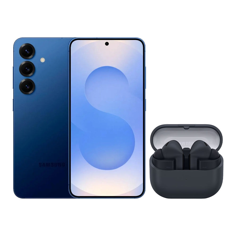 S25 (256gb) - Azul Marinho + Buds3 Fe - Preto Combo