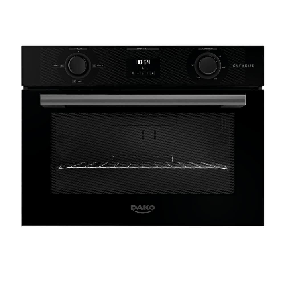 Forno 52l de Embutir Dako Preto - Elétrico - Supreme Digital - 110v - 300002107