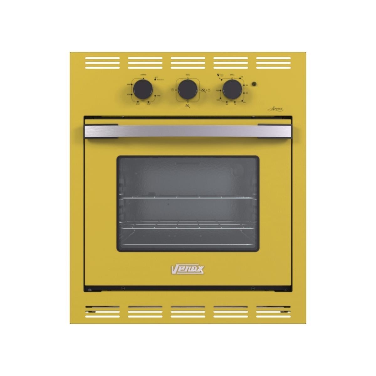 Forno 50l de Embutir Venax Amarelo - Gás - Arena G Ii - 220v - Areg50