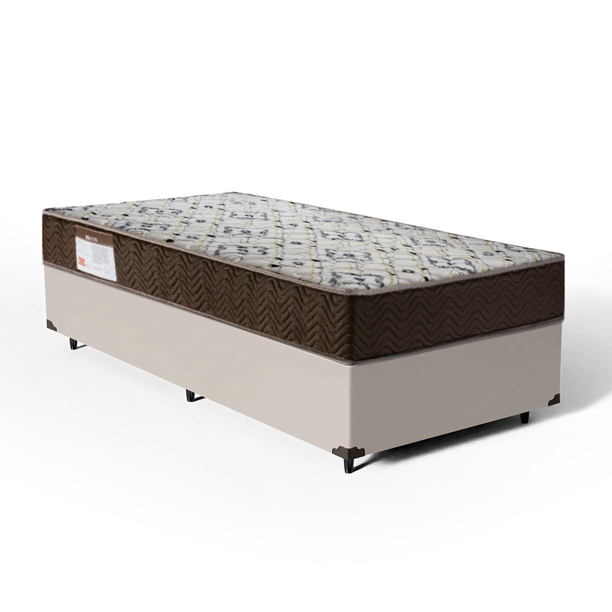 Cama Box Com Colchão De Espuma D45 Ortobom Iso 150 Solteiro 78cm