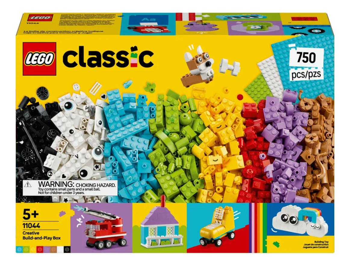 Classic Caixa Criativa Para Construir E Brincar Lego 11044 - Carrefour