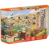 Quebra Cabeça 750 Peças Panorama Horizonte Grego 04055 - Grow