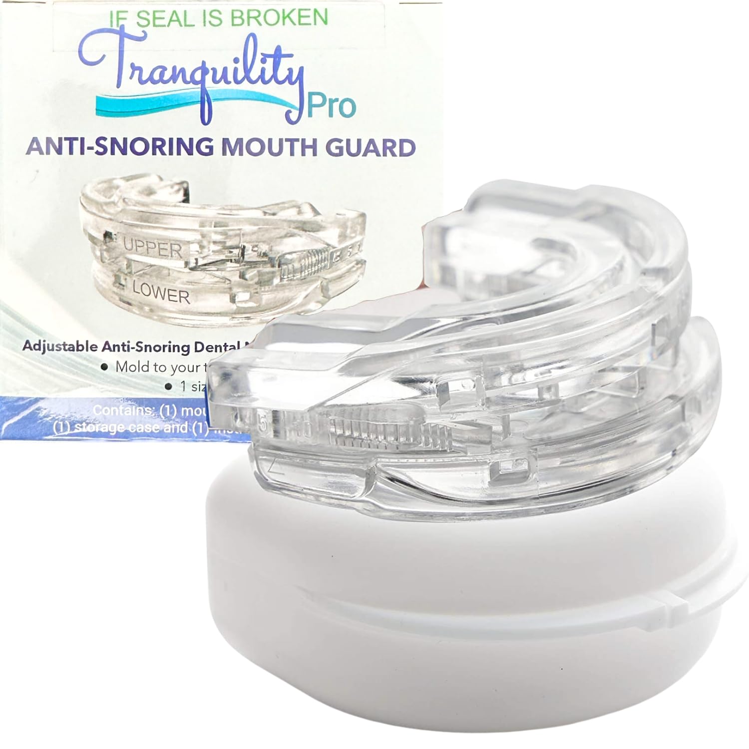 Protetor Bucal Anti-ronco Tranquility Pro 2.0 Ajustável