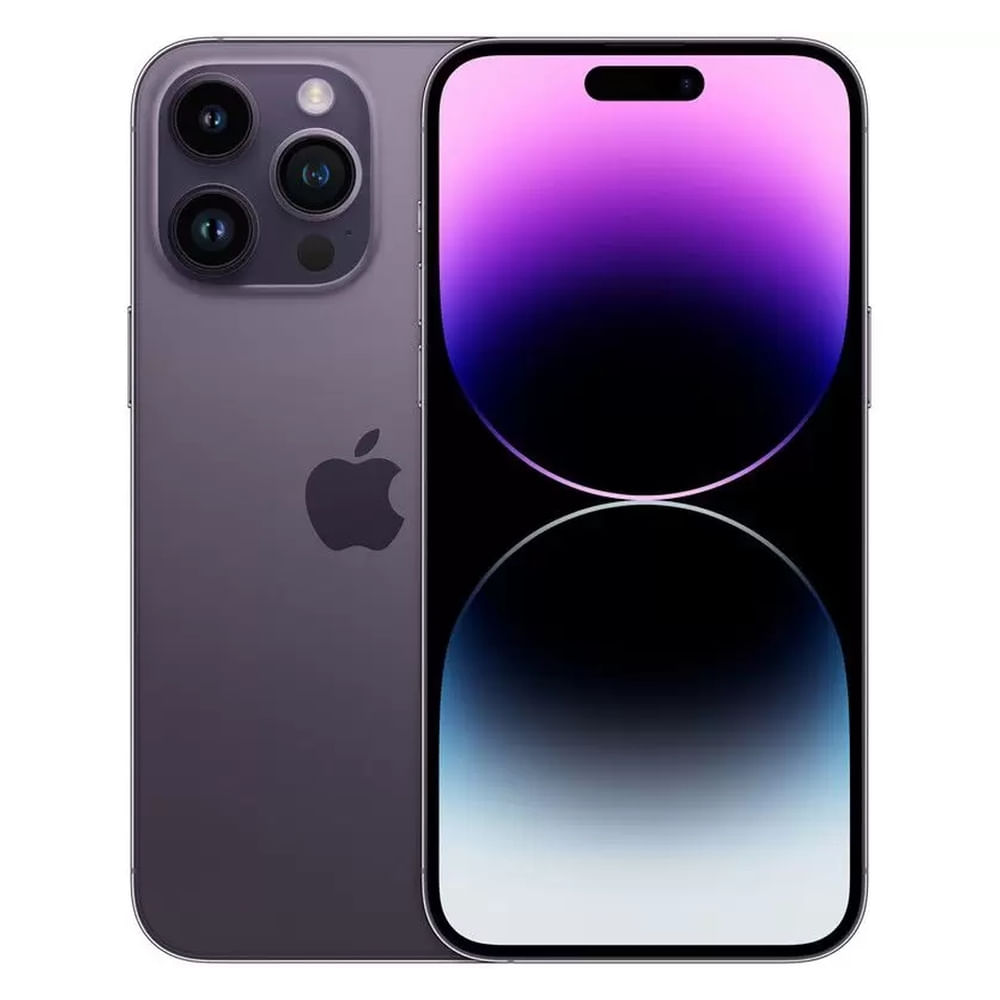 Usado: Iphone 14 Pro 256 Gb Roxo - Bom