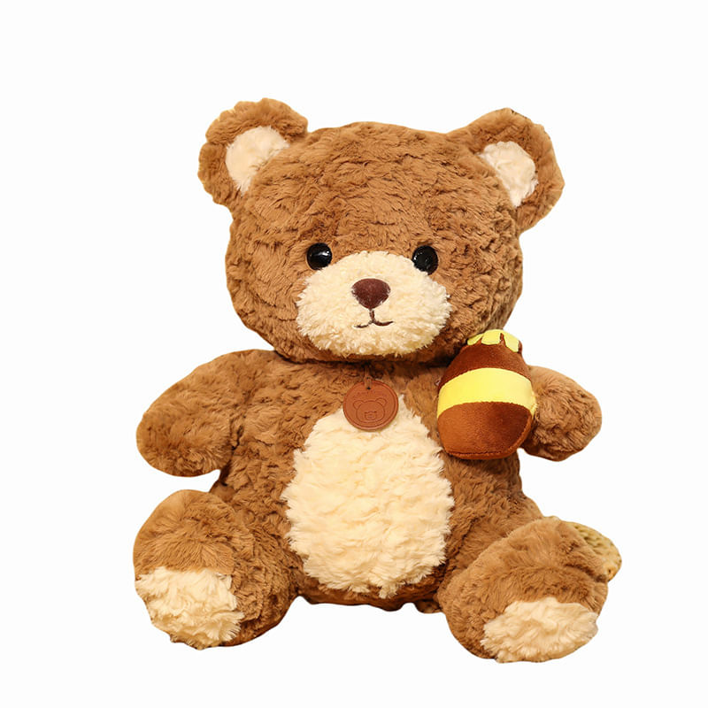 Desenho De Boneca De Pelúcia Stuffed Bear Doll 45 Cm Soft Sitting Anim
