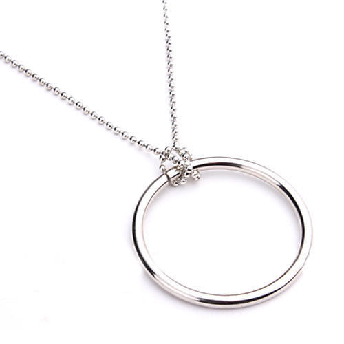 Magic Ring And Chain Trick Metal Illusion Prop