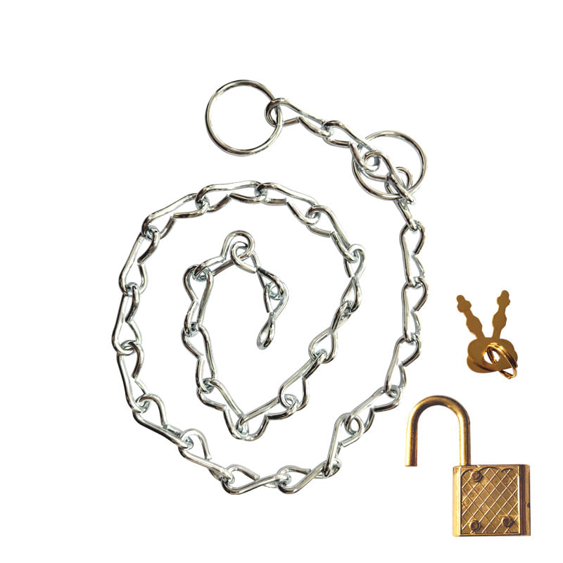 Magic Trick Set Escape Chain De 64 Cm Metal Illusion Restraint