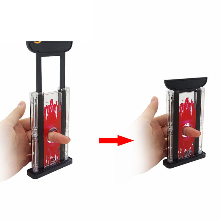 Magic Guilhotine Trick Finger Cutter Illusion Toy Pvc