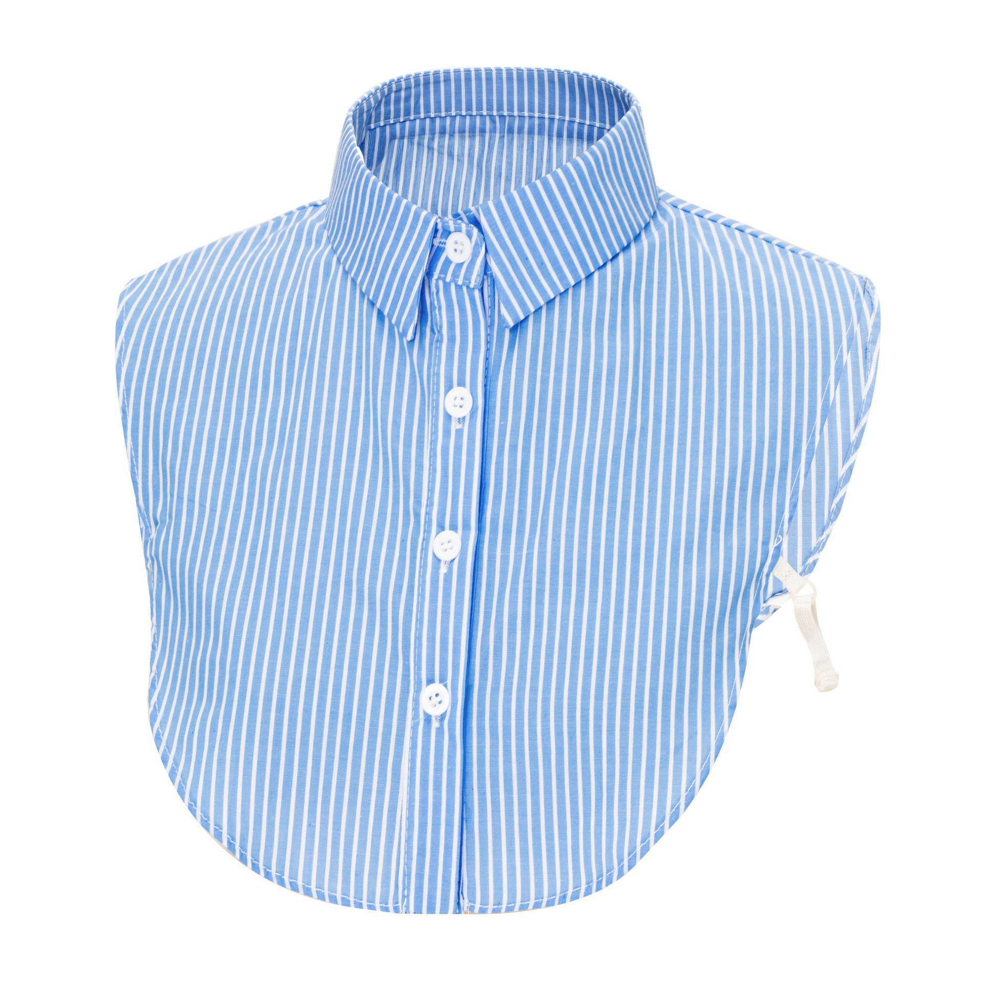 Blusa Removível De Algodão Com Design Listrado Atemporal