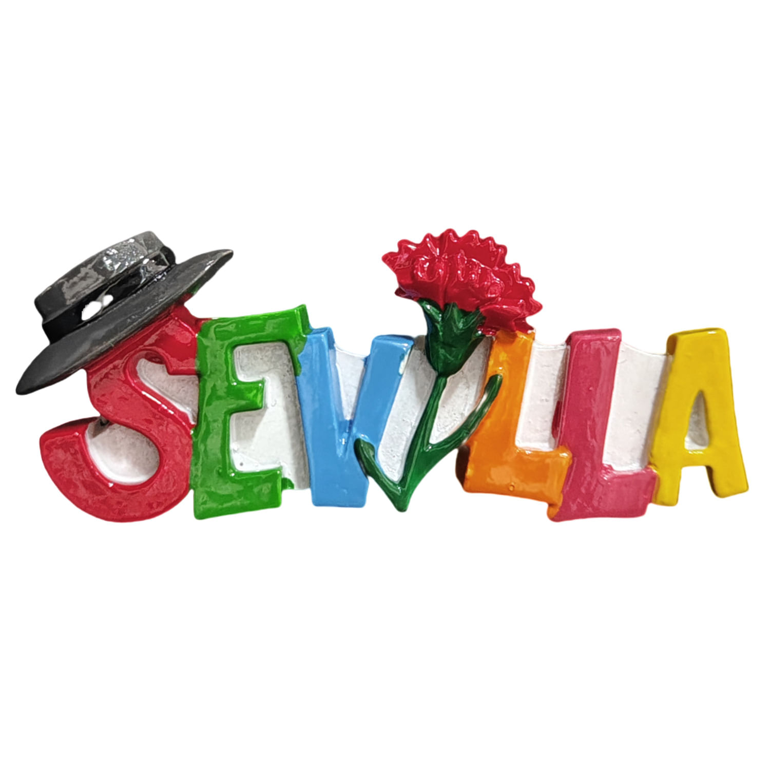 Lembrança Decorativa De Resina 3d Frigorífico Magnet Sevilla Spain