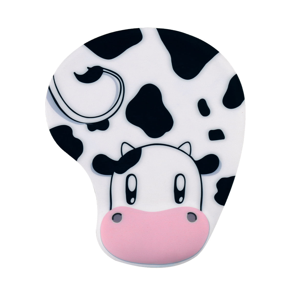 Mouse Pad Creative Cow Design Silicone Pulse Support 3d
