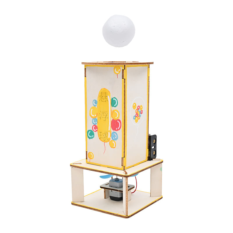 Kit De Bolas Flutuantes Science Experiments Stem De Madeira Com Motor