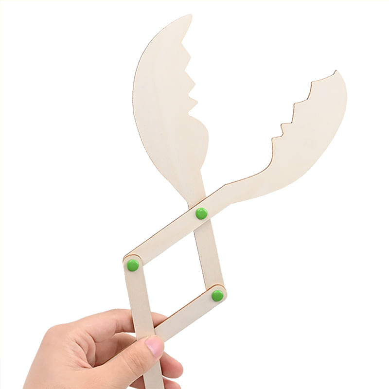 Kit De Experimentos Científicos Stem Wooden Mechanical Claw Model