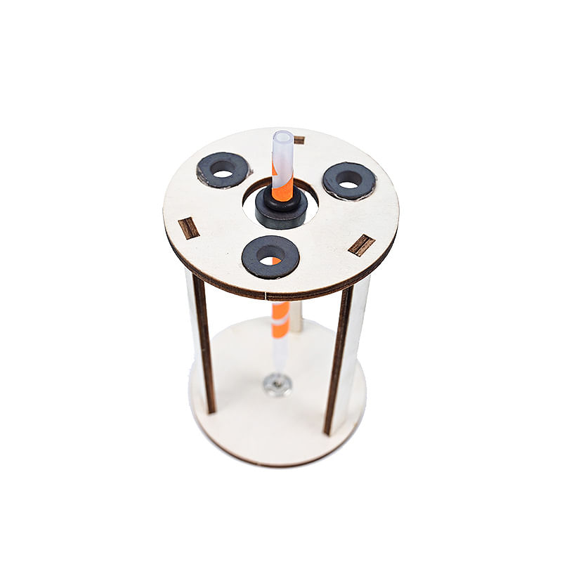 Kit De Experimentos Científicos: Caneta De Suspensão Magnética De Madeira