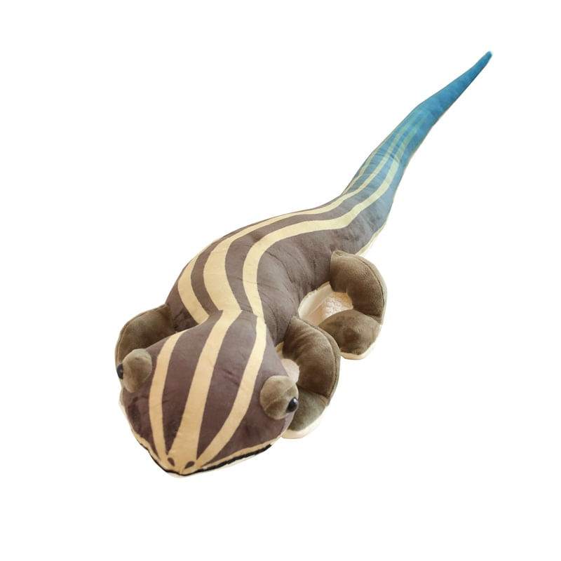 Boneca De Pelúcia Giant Lizard 100 Cm, Macia E Realista