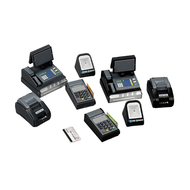 Caixa Registradora De Supermercado Em Miniatura Dollhouse Furniture X8