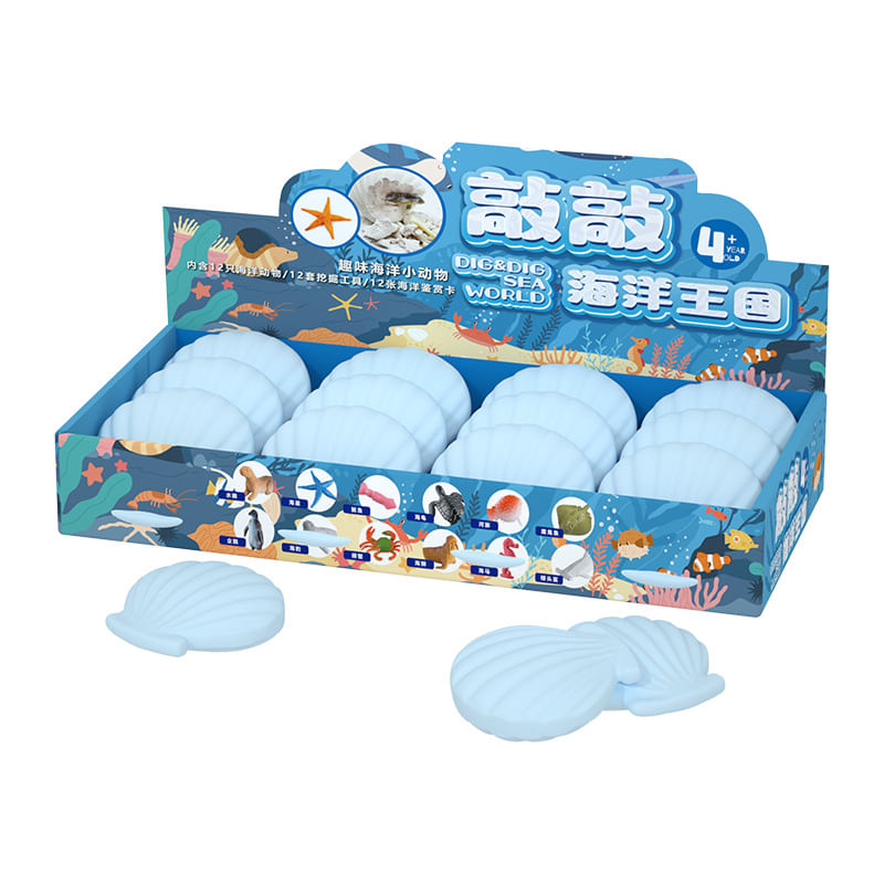 Kit Ocean Dig Science Excavation, 12 Unidades Com Ferramentas Para Crianças