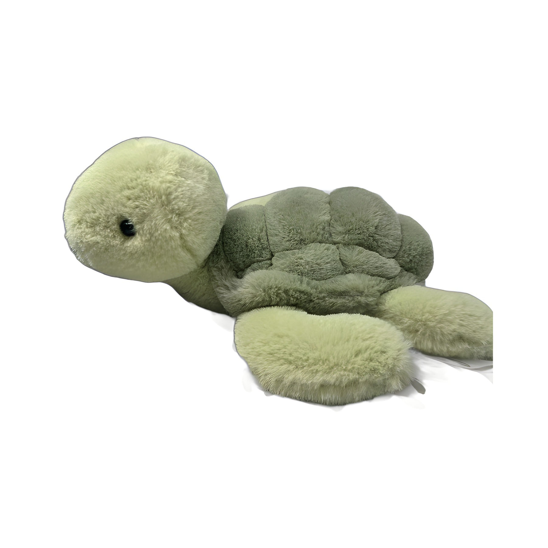 Boneca De Pelúcia Soft Green Turtle 35 Cm Stuffed Cartoon Sea