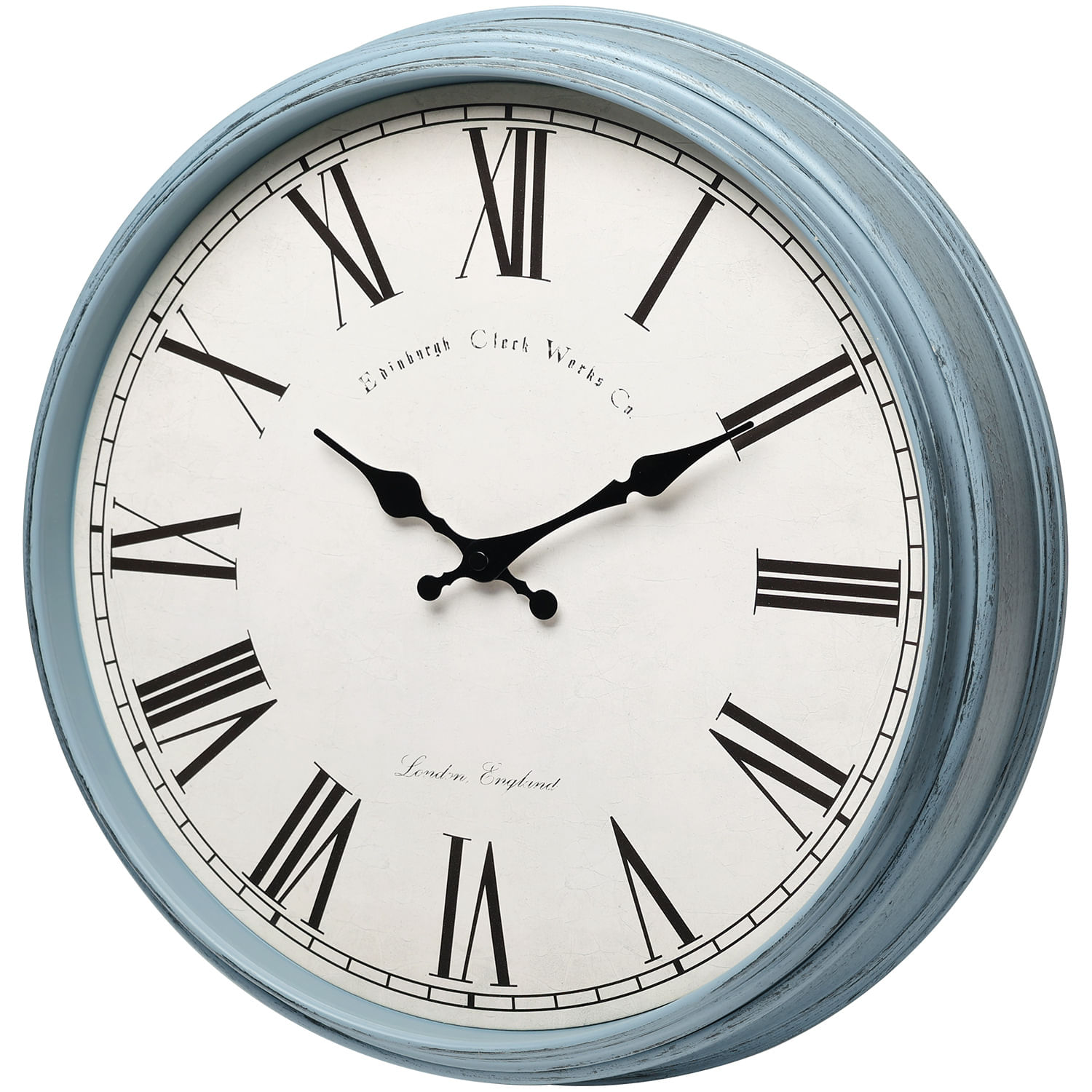 Relógio De Parede Vintage De 11 Polegadas De Quartzo Silencioso Sem Tique-taque