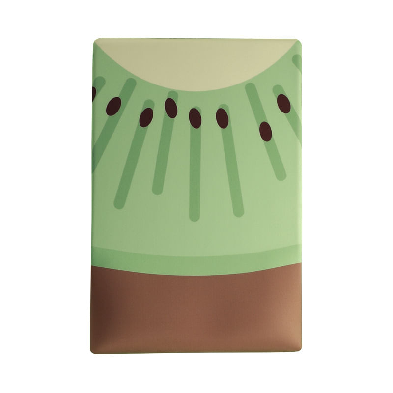 Mouse Pad Kiwi Fruit Com Suporte De Pulso, Silicone E Tecido