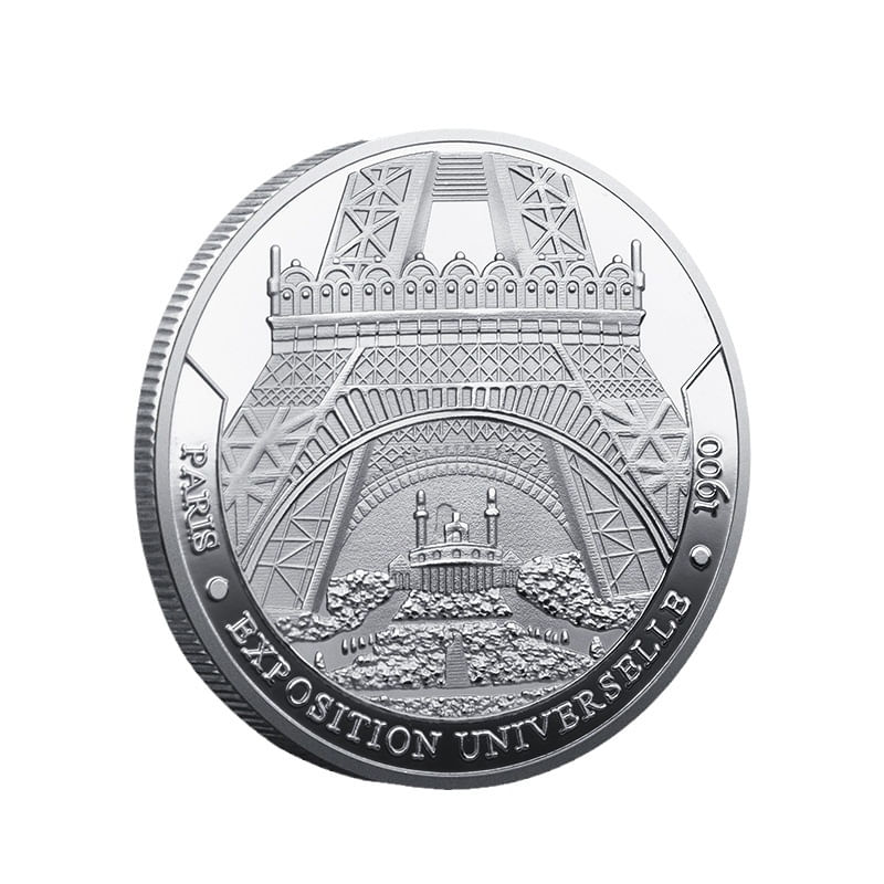 Réplica De Moeda Comemorativa Paris Exposition Universelle 1900
