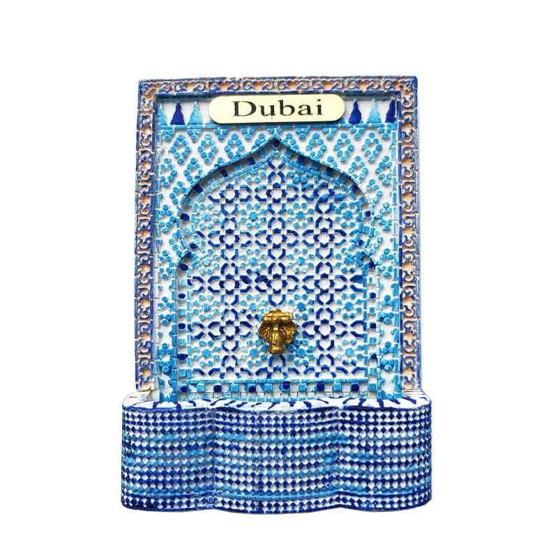 Fridge Magnet Dubai Mosaic 3d Creative Prayer Niche Design