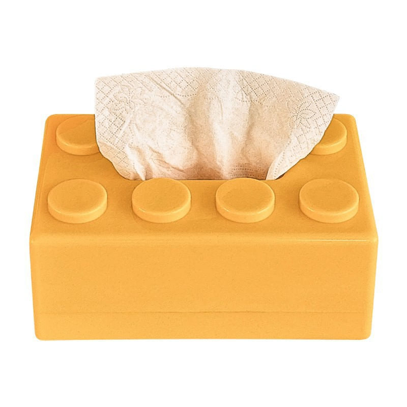 Capa De Lenços De Papel Building Block Design Creative Dopamine