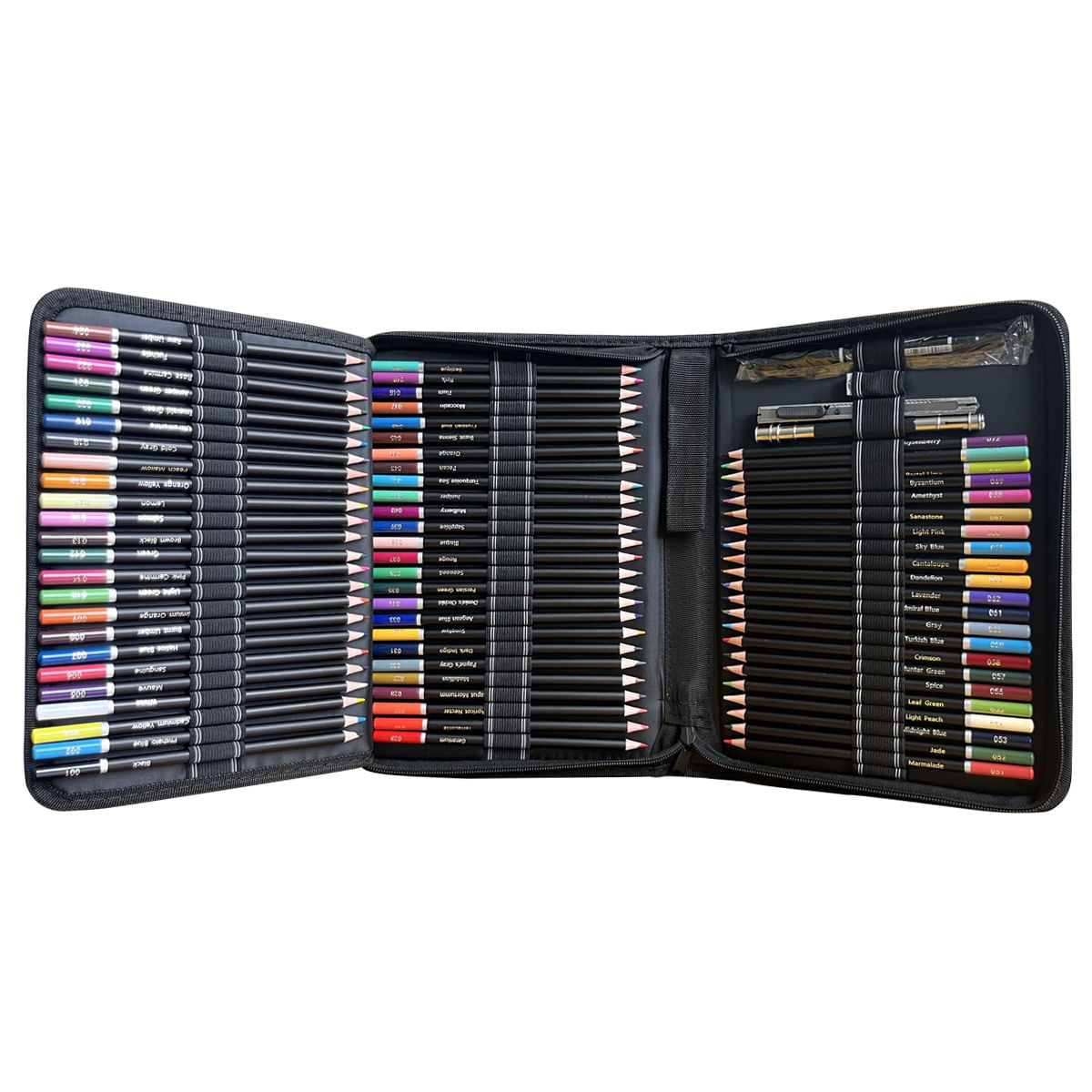 Conjunto De Lápis De Cor Profissional De 60 Peças À Base De Óleo