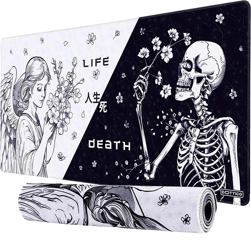 Mouse Pad Gaming Large 60x30cm Com Base De Borracha Antiderrapante