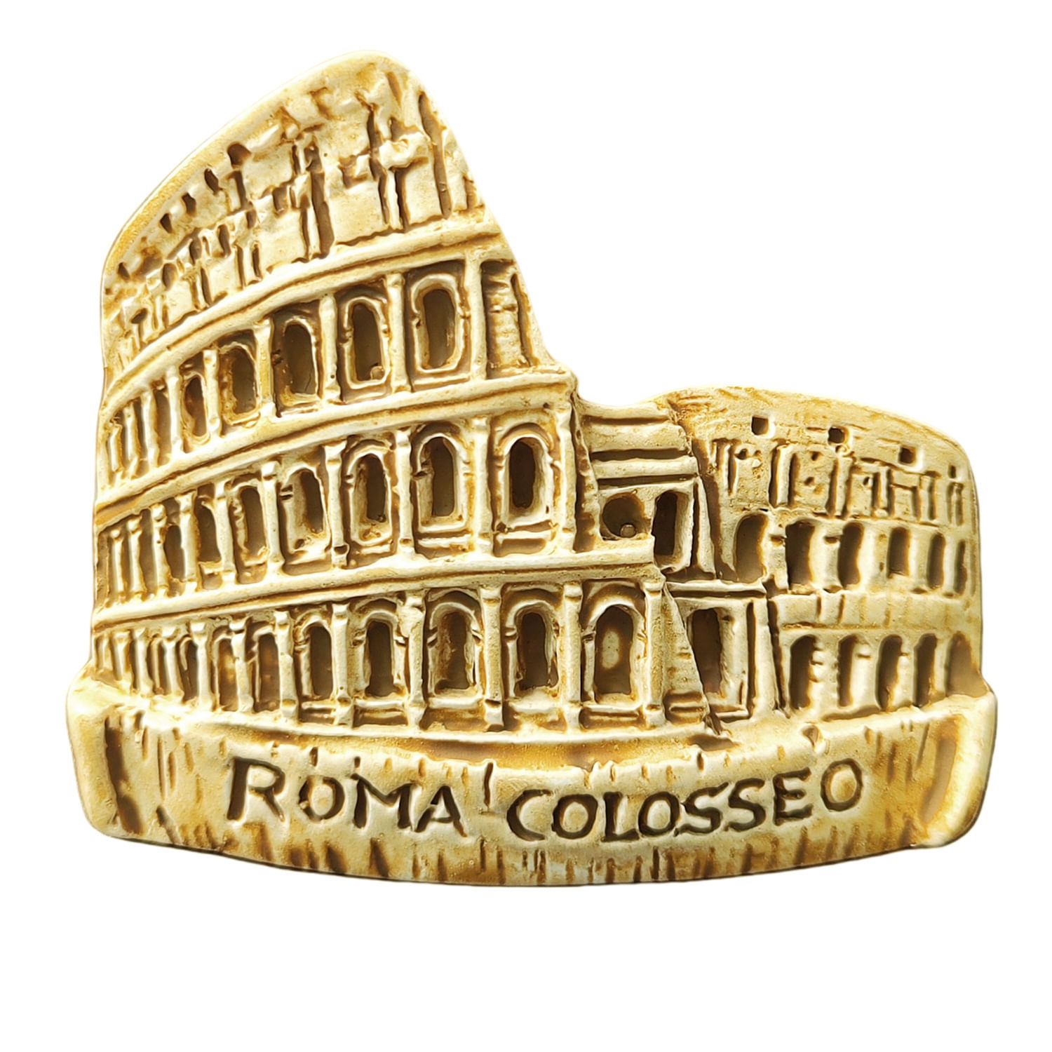 Lembrança De Resina 3d Frigorífico Rome Colosseum 6.7x5.8cm