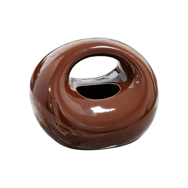 Capa De Lenços De Cerâmica Creative Handbag Design 1,2 Kg