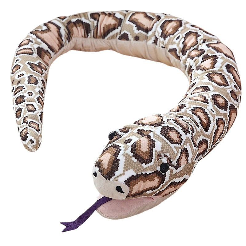 Boneca De Brinquedo De Pelúcia Realista Python Snake De 150 Cm De Comprimento, Recheada