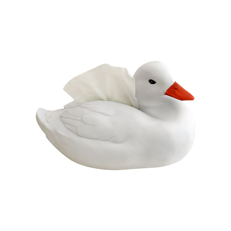 Tampa De Caixa De Lenços, Dispensador De Porta-lenços De Borracha Em Forma De Pato