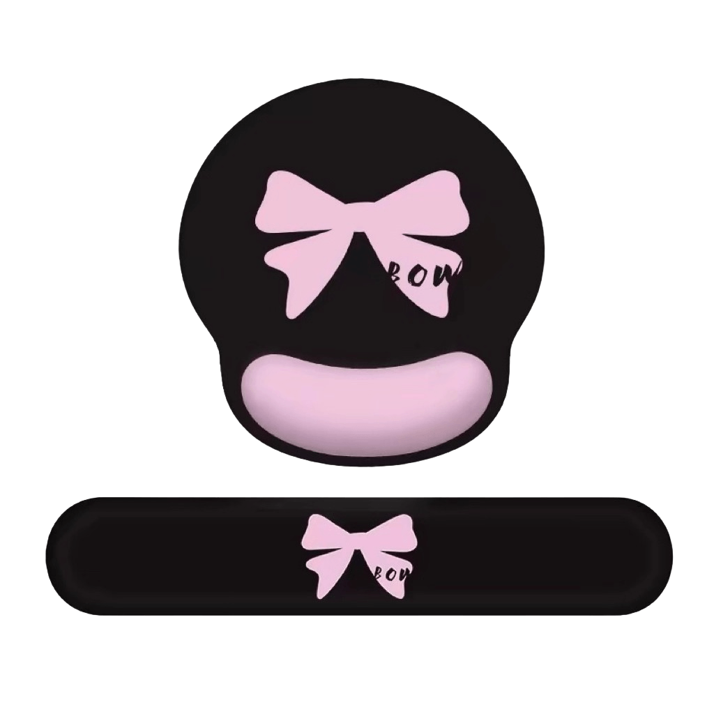 Conjunto De Descanso De Pulso Para Mouse E Teclado Ergonômico Genérico