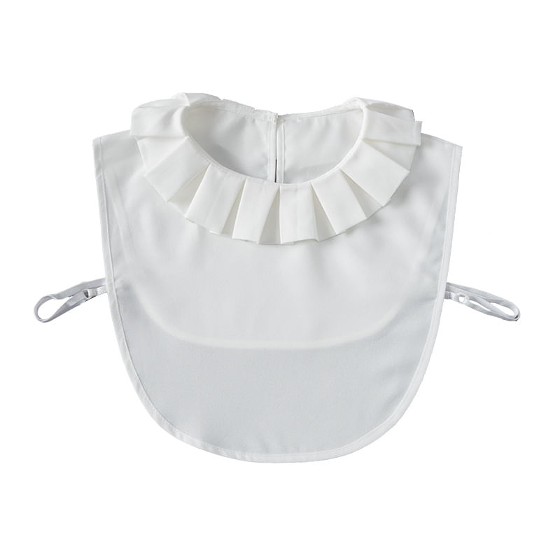 Camisa Falsa, Gola Com Babados Removível, Gola De Blusa Feminina