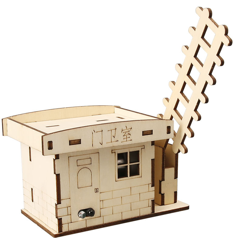 Experimentos Científicos Diy Intelligent Barrier Gate Kids